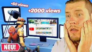 mein EIGENER YOUTUBE KANAL in FORTNITE!!