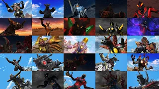 【ウルバト】全キャラクター全モーション集その3 大怪獣バトル〜ウルトラマンZ All character all motion collection part3【ウルトラ怪獣バトルブリーダーズ】