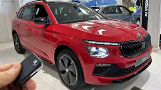 New Skoda Kamiq Monte Carlo FACELIFT 2024 | Visual Review