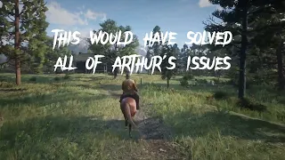 How to stop Arthur from getting tb - Red Dead Redemption 2 #rdr2 #arthurmorgan