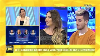 “Marrëdhënia Donald-Trixa e mbyllur, duhet të sqarohen, Bora në mes”, habit gazetari-Shqipëria Live