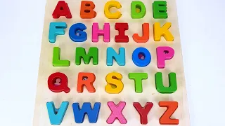 ABC Puzzle Toy | Learning Toy Letters and Alphabet Video for Toddlers