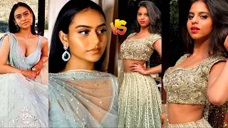 Ajay Devgan And Kajol's Daughter Nysa Devgan vs Shahrukh Khan's Daughter Suhana Khan!