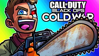 COD Black Ops Cold War Zombies - Brian's Got a Obnoxious Chainsaw! (Firebase Z Map)