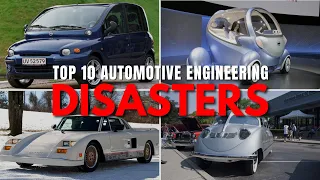 Top 10 - Automotive ENGINEERING DISASTERS - What Were They Thinking!