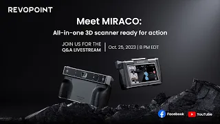 Meet Revopoint MIRACO: All-in-one 3D Scanner Ready for Action