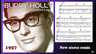 Buddy Holly - Words Of Love - 2021 stereo remix