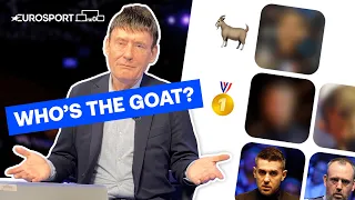 Jimmy White Ranks The Greatest Snooker Players Of All Time 👀 | Eurosport Snooker