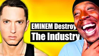 Reaction To EMINEM Destroys Mumble Rappers & Critics [Every Diss On Kamikaze]