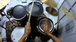 Nelson Jerez - Delirio Desértico DrumCam (Rehersal 02/14)