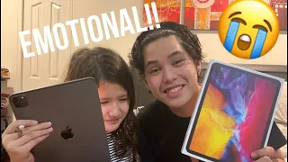 I SURPRISED MY SISTER WITH AN IPAD PRO!! (SHE CRIED)