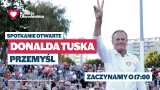 Donald Tusk - Spotkanie otwarte, Przemyśl, 4.10.2023
