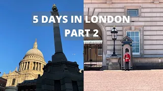 5 DAYS IN LONDON - PART 2 (CHURCHILL WAR ROOMS, ST PAUL'S, NAT GALLERY, BUCKINGHAM PALACE)