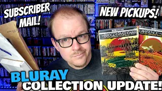BLURAY COLLECTION UPDATE! | NEW PICKUPS, UNBOXINGS, AND SUBSCRIBER MAIL!