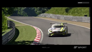 GT Sport Beta: Mercedes AMG GT3 @ Nurburgring (Replay)