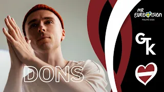 Dons - Latvia 🇱🇻 - ESC 2024 | GET TO KNOW