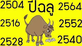 ดวงชะตาคนปีฉลู พ.ศ.2504 พ.ศ.2516 พ.ศ.2528 พ.ศ.2540 พ.ศ.2552, 2564 ชายหญิงปีฉลู คนปีวัว