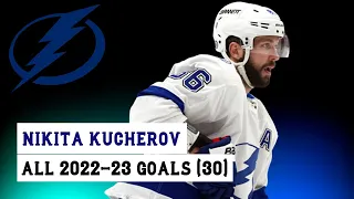 Nikita Kucherov (#86) All 30 Goals of the 2022-23 NHL Season