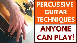 How To Play Percussive Guitar [Percussive Guitar Tutorial]