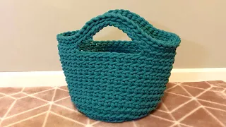 Crochet Tote Bag 4 - Beginner Friendly