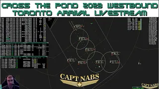 VATSIM Cross The Pond 2023 WB Livestream: Toronto Arrival (Part 1)