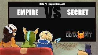 [ Dota2 ] Empire vs Secret - Dota Pit League Season 3 - Thai Caster
