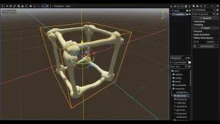 Proper 3D bones and separate prefabs for crates - Marcos' Mysterious Maze devlog #65 - Godot Engine