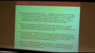 Fall 2011: The Victorian Era : The Past That is Our Present : Lecture 2 : Charwomen and  Home Angels