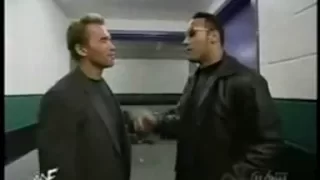 The Rock meets Arnold Schwarzenegger