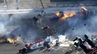 Dan Wheldon's Indy Car Friends on Tragic Loss; Crash Video Shows 15-Car Pileup