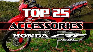 Top 25 Honda CRF250L Accessories for Adventure Motorcycle Riding Dual Sport - 2020 Road to Adventure