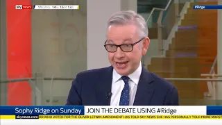 Michael Gove is confident the UK will leave the EU by 31st October, deal or no-deal