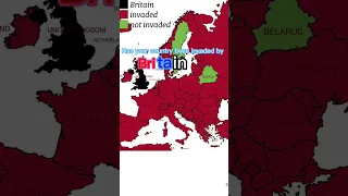 Has your country been invaded by Britain #country #countryballs #europe #flag #map #nato #borders