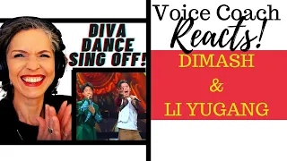 Dimash Kudaibergen + Li Yugang Drunken Concubine/Diva Dance | Vocal Coach Reacts & Deconstructs