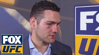 Chris Weidman discusses disputed ending to Gegard Mousasi fight | UFC 210