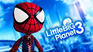 LittleBigPlanet 3 - SPIDER-MAN (PS4) Part 1 - PS4 PRO Gameplay | EpicLBPTime