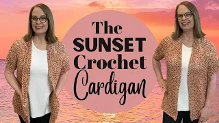 Sunset Crochet Cardigan