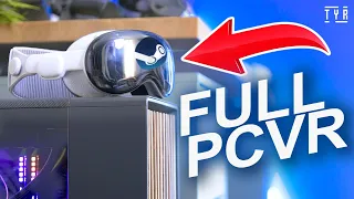 PCVR on Apple Vision PRO is actually GOOD!? How to!