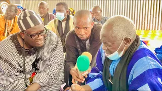 Visite de S Saliou Mbacke Khassida À Touba Dianatou Makhwa Keur Mame Cheikh Ibrahima Fall