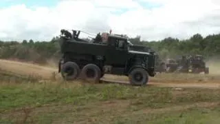 Recovery Vehicle Parade at 2009 War and Peace Show