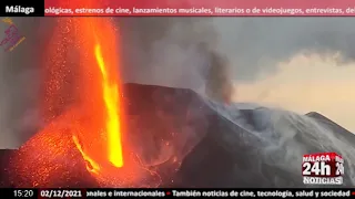 🔴Noticia - La colada norte está a 800 metros del centro de La Laguna