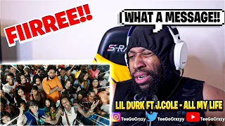 WE NEED MORE OF THIS!!! Lil Durk - All My Life ft. J. Cole (Official Video) (REACTION)