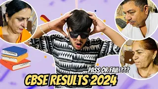 My CBSE Class 12th Result 2024 || Family Reaction😱 || Pass Or Fail?😰 || Aayush Kathuria