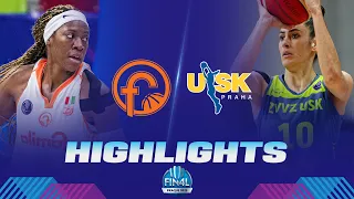 Beretta Famila Schio v ZVVZ USK Praha | 3rd Place Highlights | EuroLeague Women 2022-23