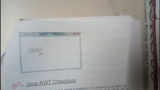 8 java AWT button