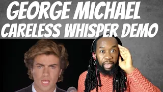 REACTION to GEORGE MICHAEL'S demo for CARELESS WHISPER aged 18 - First time hearing