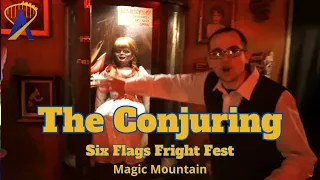 The Conjuring Haunted House at Six Flags Fright Fest at  Magic Mountain