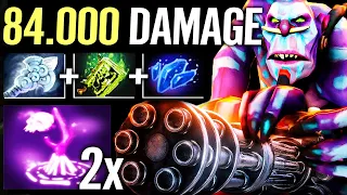 84.000 DMG WTF MACHINE GUN Witch Doctor — Wind Waker + Book of the Dead 2x Death Ward Dota 2 Pro