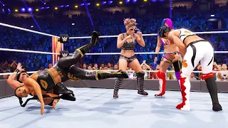 Alexa Bliss vs Rhea Ripley vs Shayna Bazler vs Asuka vs Bianca Belair - Fatal 5 Way - No1 contender