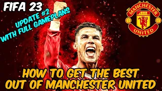 *UPDATE 2.0* FIFA 23 - BEST MANCHESTER UNITED Formation, Tactics and Instructions